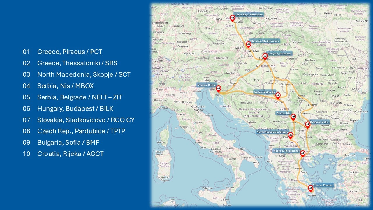 Transportation by Rail to and from Europe